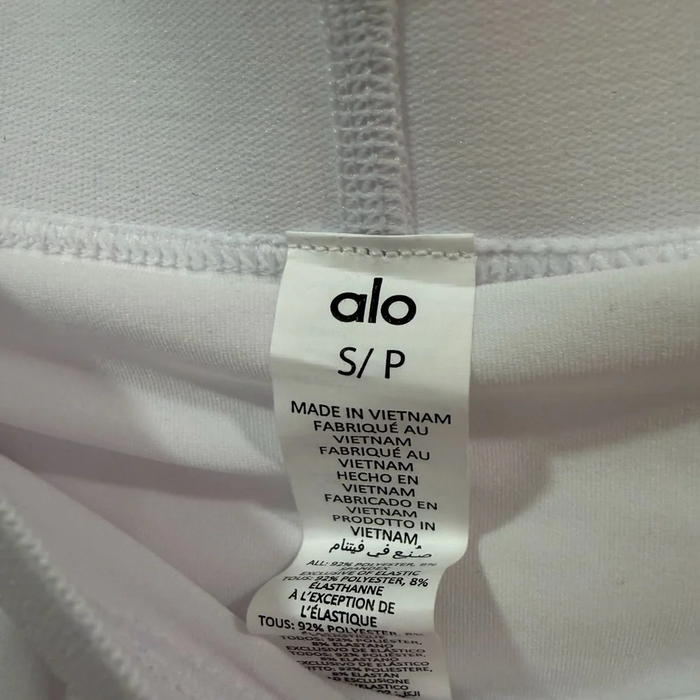 White Alo tennis skirt size Small